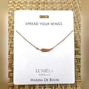 SPREAD YOUR WINGS 🪽 Script Name Chain Necklace